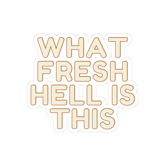 Copy of Now That's What I Call Bullshit — Rainbow Kiss-Cut Sticker