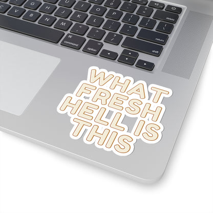 Copy of Now That's What I Call Bullshit — Rainbow Kiss-Cut Sticker